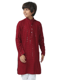 Chilins Boys Kurta Pajama Set Ethnic Wear | Grocsy