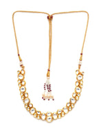 Kundan Neckpiece (Gold) - Ruby Raang | Grocsy