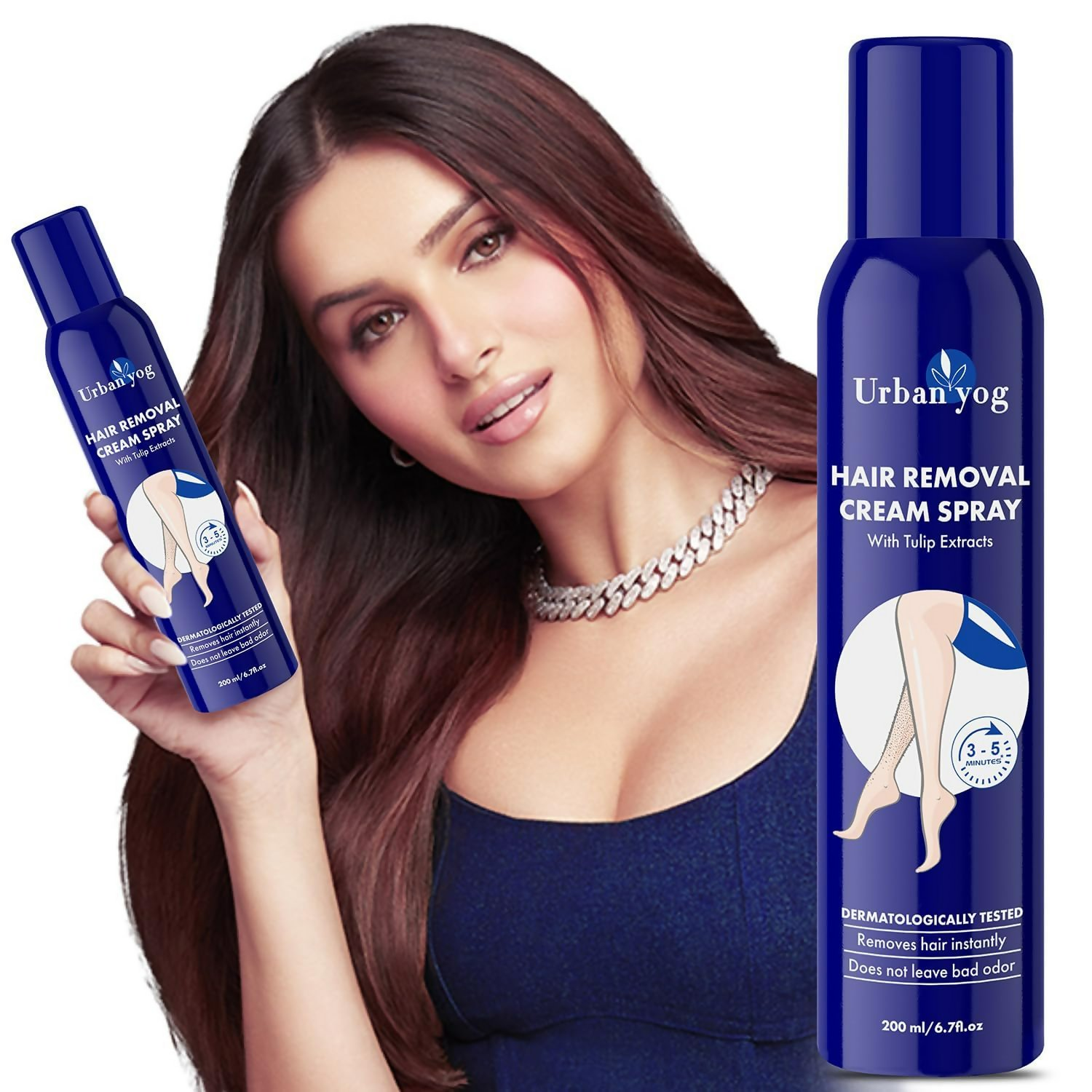 Urban Yog Hair Removal Cream Spray For Women | Grocsy