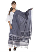Mominos Fashion Navy Blue Buta Cut Dupatta | Grocsy