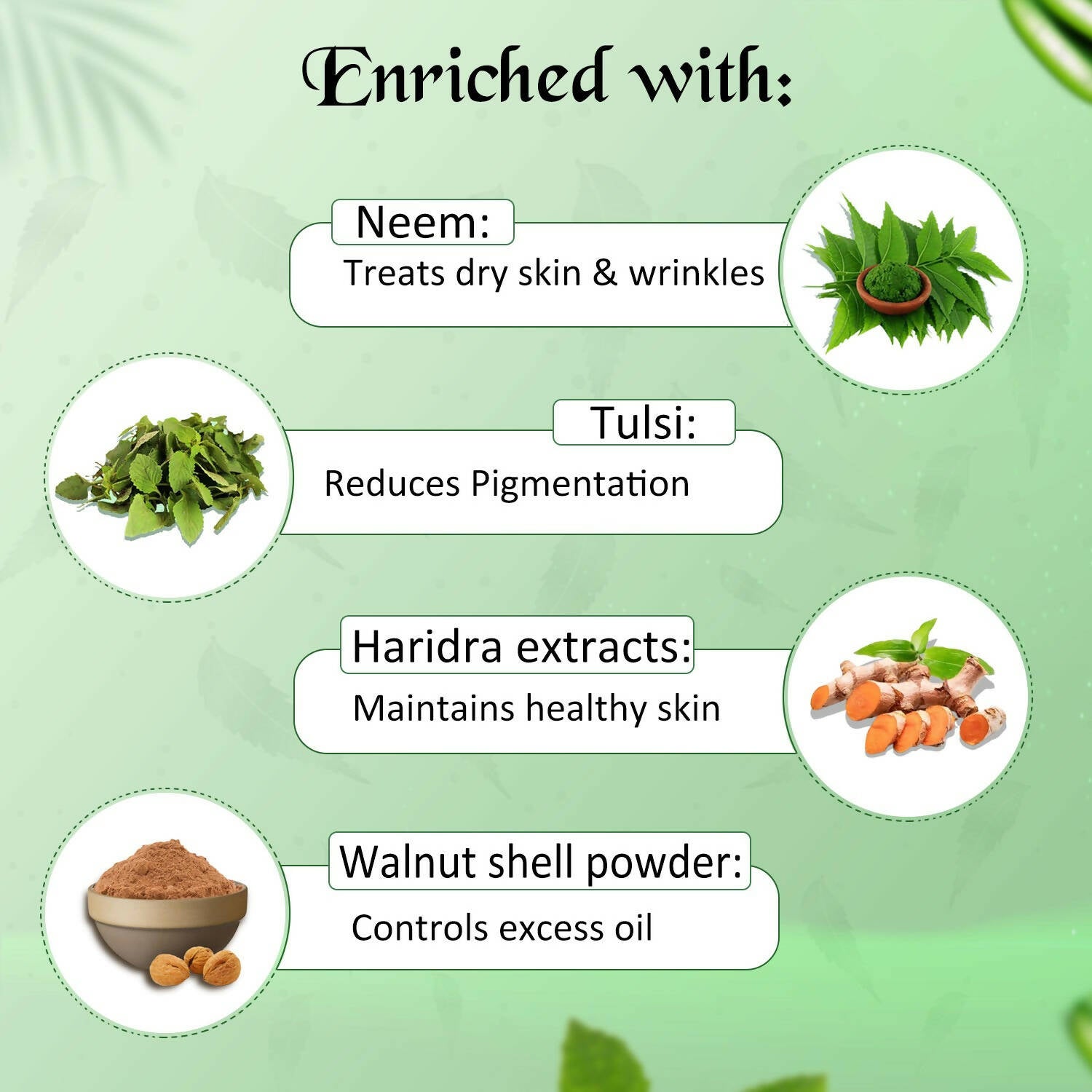 NutriGlow Neem & Tulsi Face Scrub | Grocsy