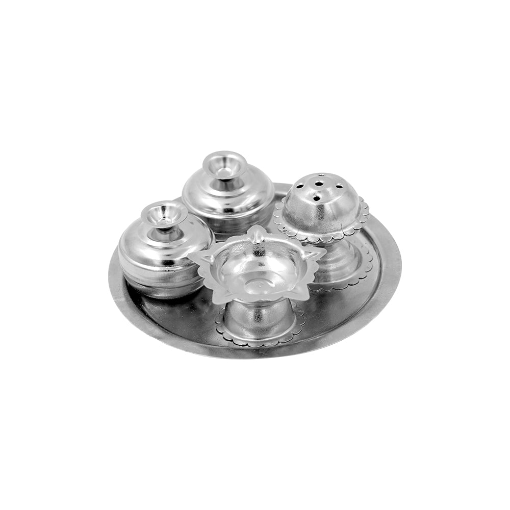 Shubhkart 4 in1 Puja Karanda Set | Grocsy
