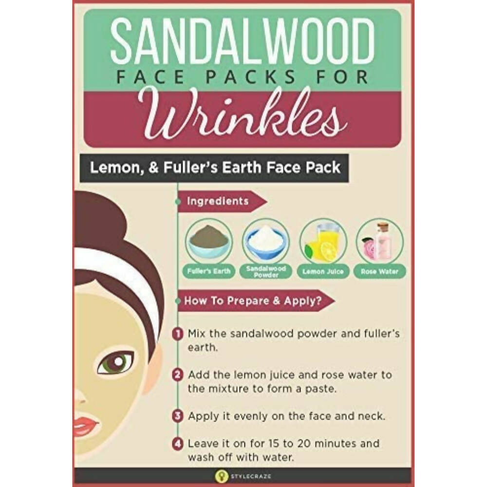 Natural Health and Herbal Products Sandalwood Powder | Grocsy