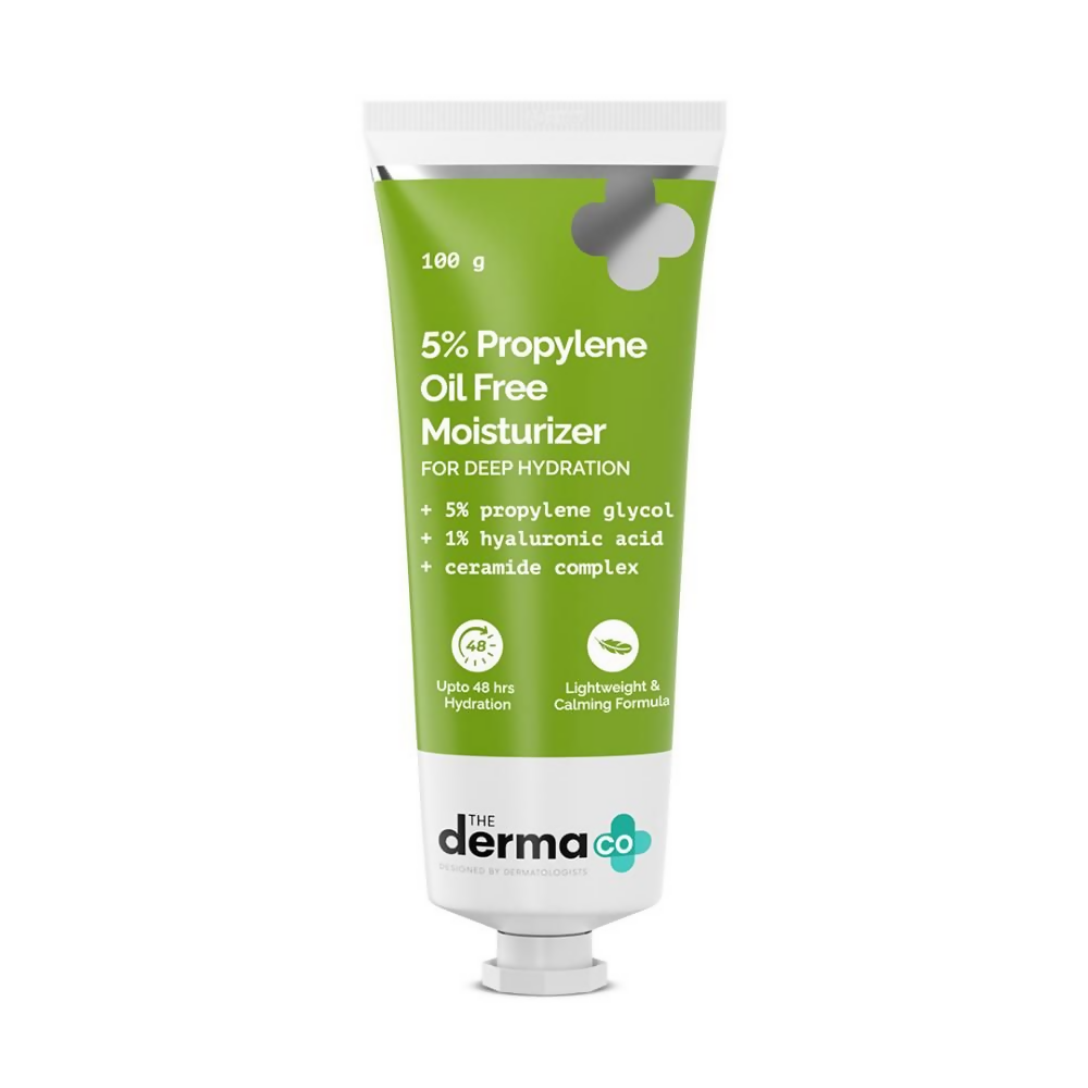 The Derma Co 5% Propylene Oil Free Moisturizer - Limited Time Offer | Grocsy