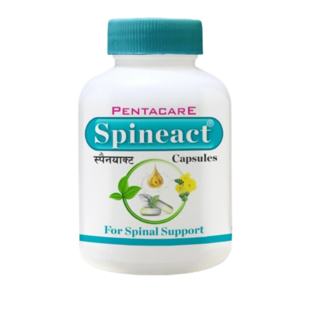 Pentacare Ayurveda Spineact Capsules | Grocsy