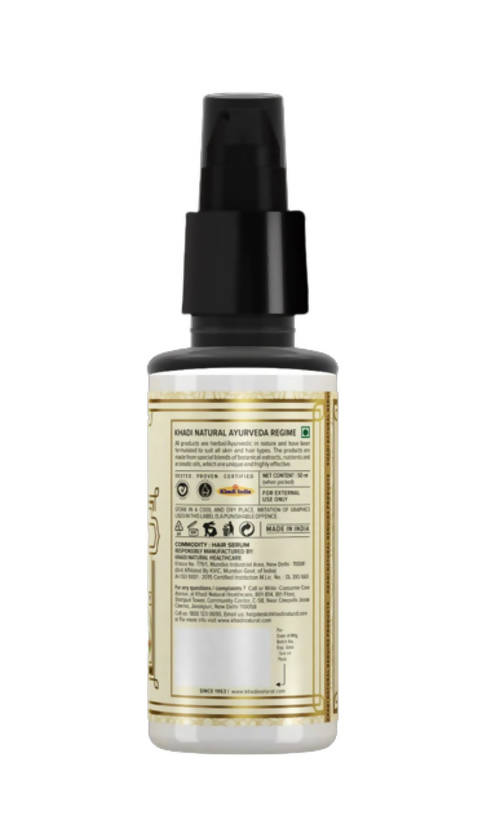Khadi Natural Hair Serum (Paraben & Mineral Oil Free) | Grocsy