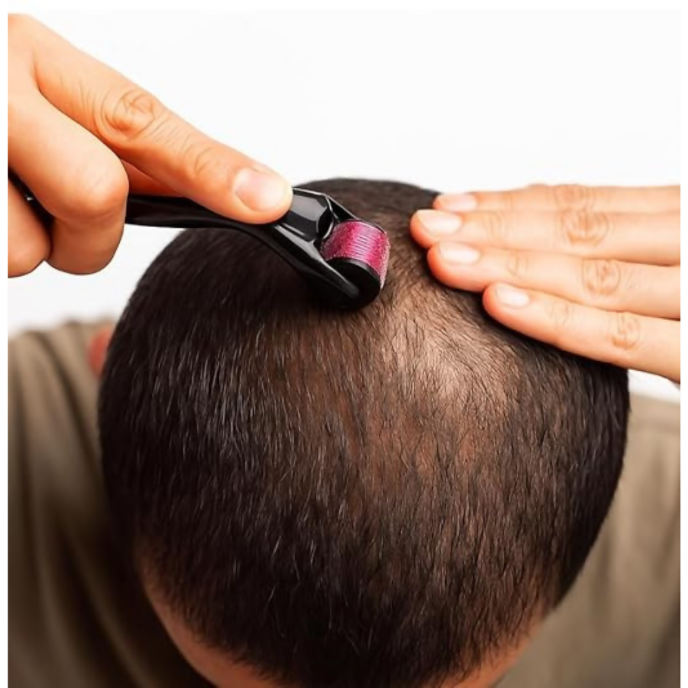 Bronson Professional Derma Roller 0.5mm for Hair & Beard Growth | Grocsy