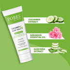 Pores Be Pure Cucumber Face Wash With Aloe Vera Gel | Grocsy