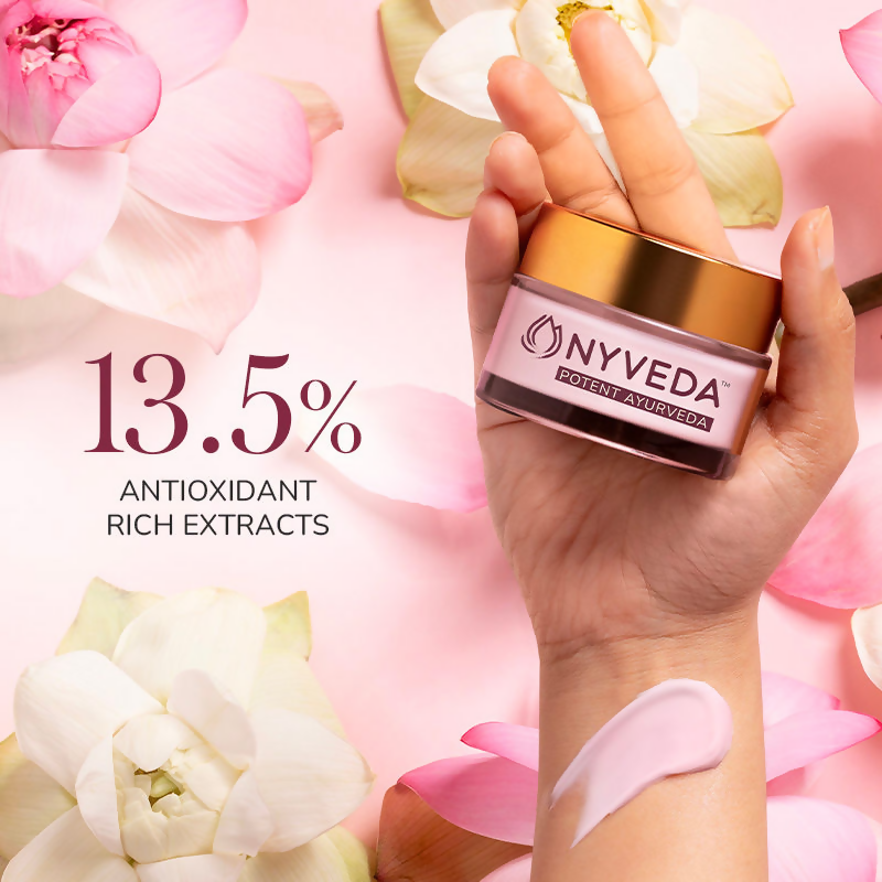 Nyveda Renew My Radiance Day Cream With SPF 30 For Pigmentation, Brightening & Regeneration | Grocsy