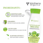Volamena Tea Tree & Lactic Acid Body Lotion With Ceramide | Grocsy