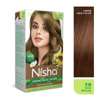 Nisha Creme Hair Color for Women - Dark Blonde | Grocsy
