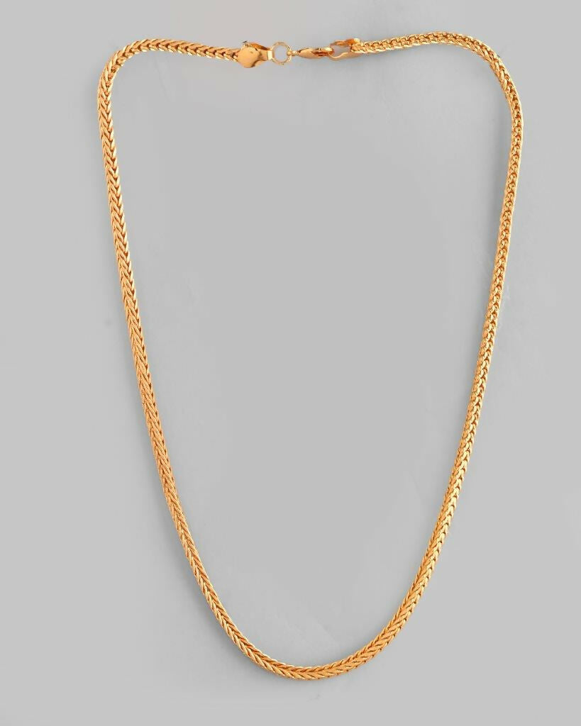 VOJ Gold-Polished Thick Snake Chain | Grocsy
