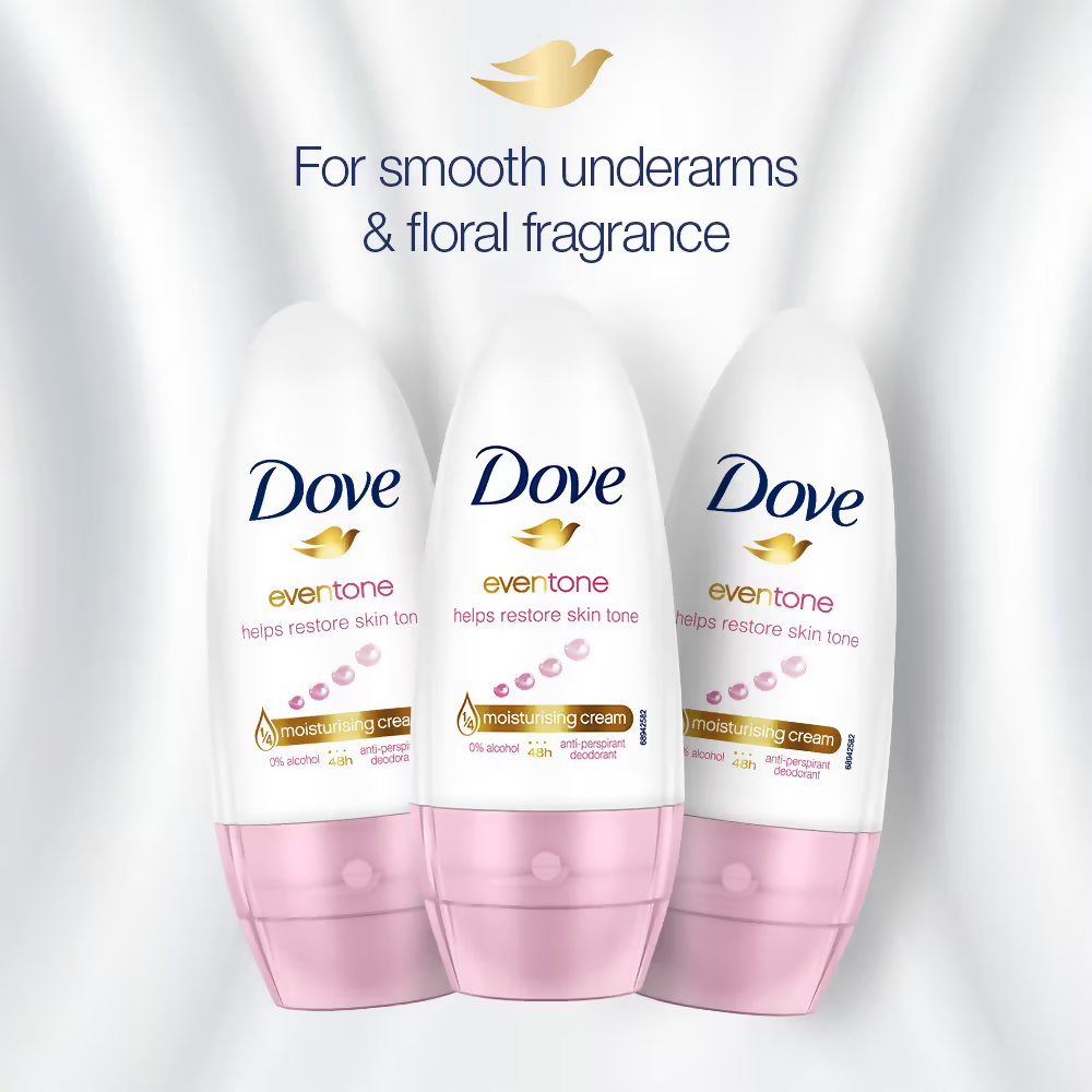 Dove Eventone Deodorant Roll On | Grocsy