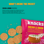 Knacks Coin Khakhra Crisps - Dream & Onion Flavour | Grocsy