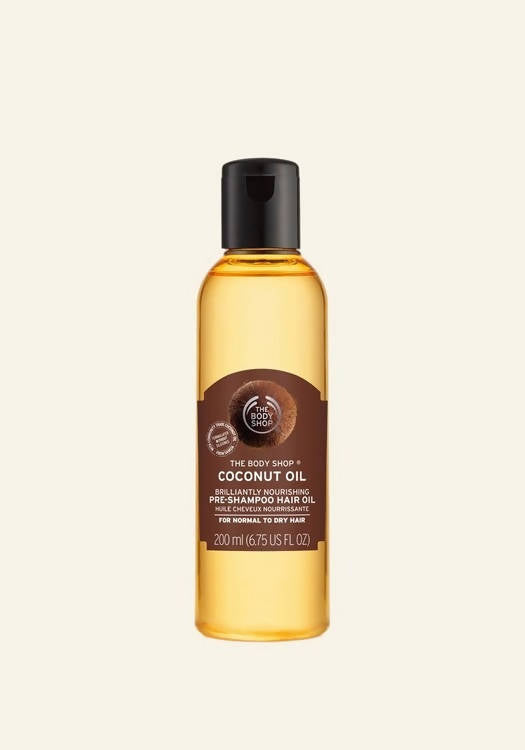 The Body Shop Coconut Oil Brillantly Nourishing Pre-Shampoo Hair Oil | Grocsy