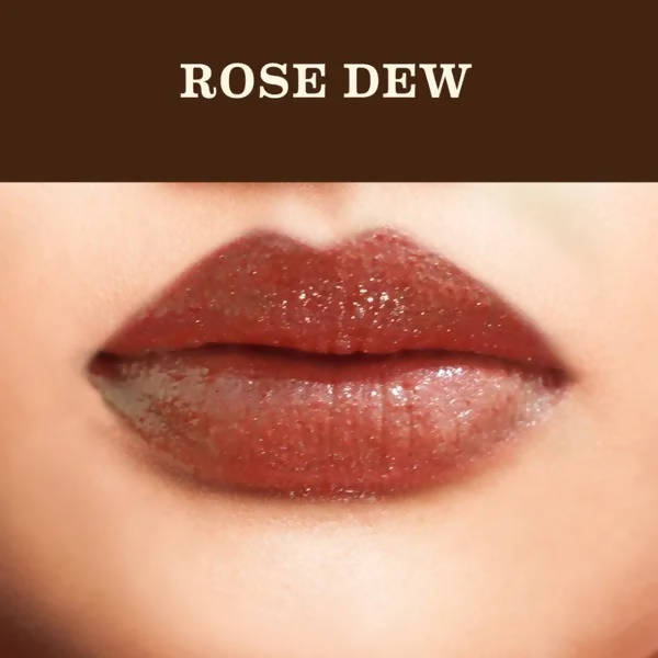 Soultree Ayurvedic Lip Gloss - Rose Dew | Grocsy