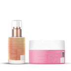 PLIX The Plant Fix 24k Guava Gold Lightweight Face Serum and Moisturizer Combo | Grocsy