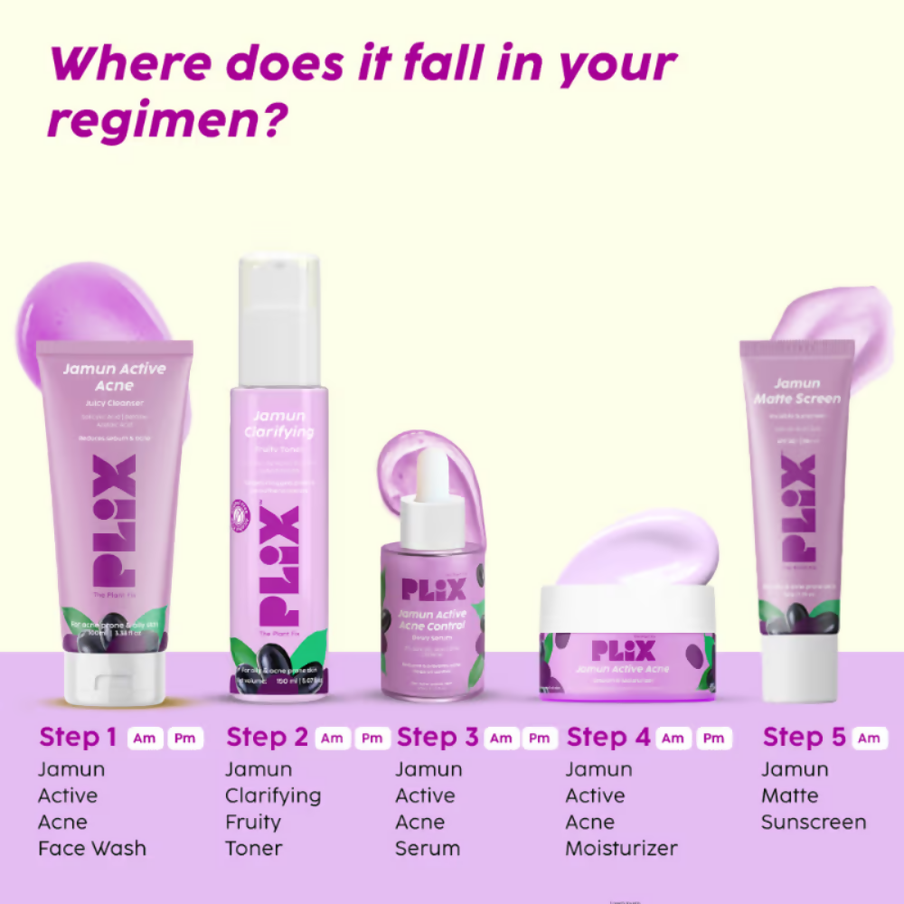 PLIX The Plant Fix Jamun Skincare Combo | Grocsy