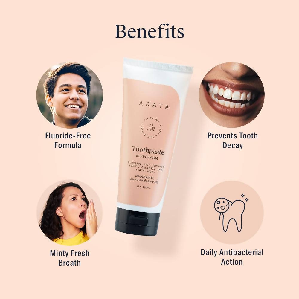 Arata Toothpaste Refreshing | Grocsy