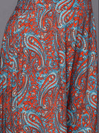 Ahalyaa Women's Traditional Wear Co-ods - Teal Blue | Grocsy