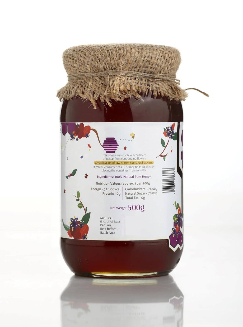 HoneyVeda Jamun Raw Honey | Grocsy