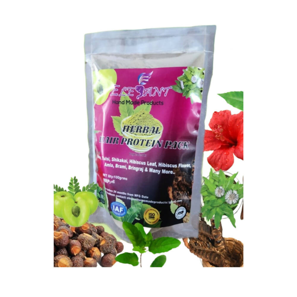 Elegant Herbal Hair Protein Pack | Grocsy