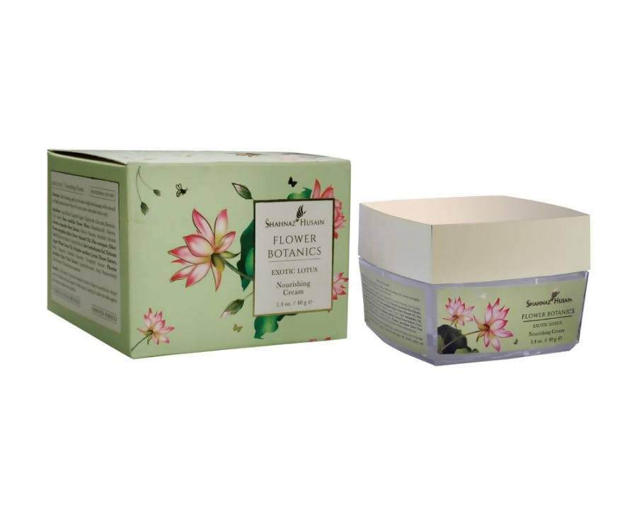 Shahnaz Husain Flower Botanics - Exotic Lotus Nourishing Cream | Grocsy