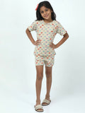 Chilins Kids Boys Girls Cotton Co-ord set Printed | Grocsy