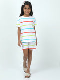 Chilins Kids Boys Girls Cotton Co-ord set Printed | Grocsy