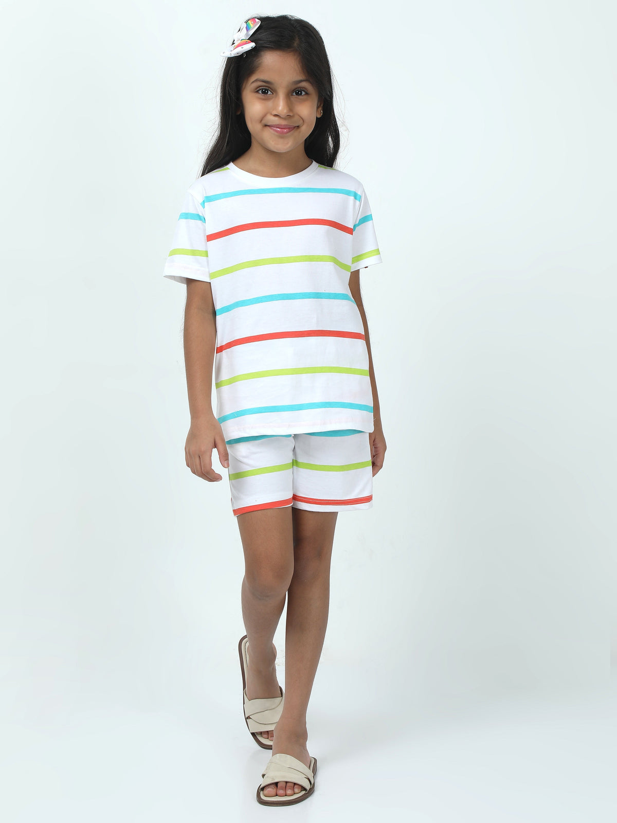 Chilins Kids Boys Girls Cotton Co-ord set Printed | Grocsy