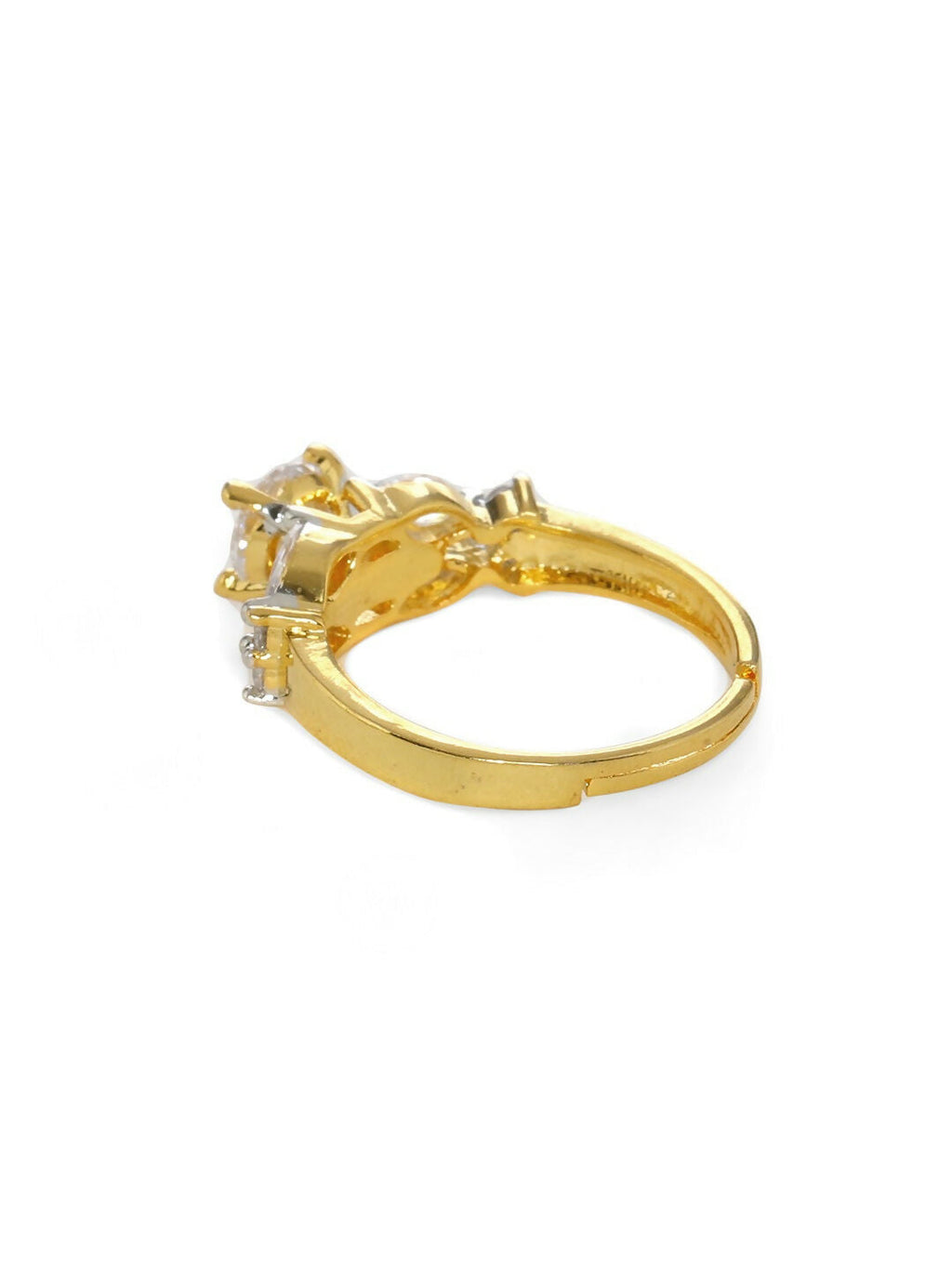 Diamond and Solitaire Ring- Ruby Raang | Grocsy