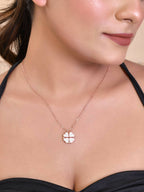 VOJ Women Gold Color stainless steel Necklace and Chains | Grocsy