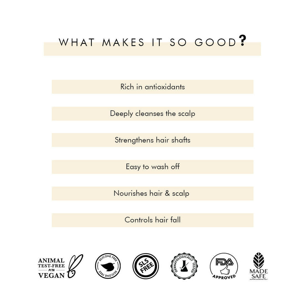 mCaffeine Raw Coffee Shampoo | Grocsy