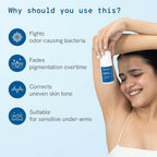 BeBodywise 4% AHA BHA Underarm Roll On For Reduce Pigmentation - Flora Fragrance | Grocsy