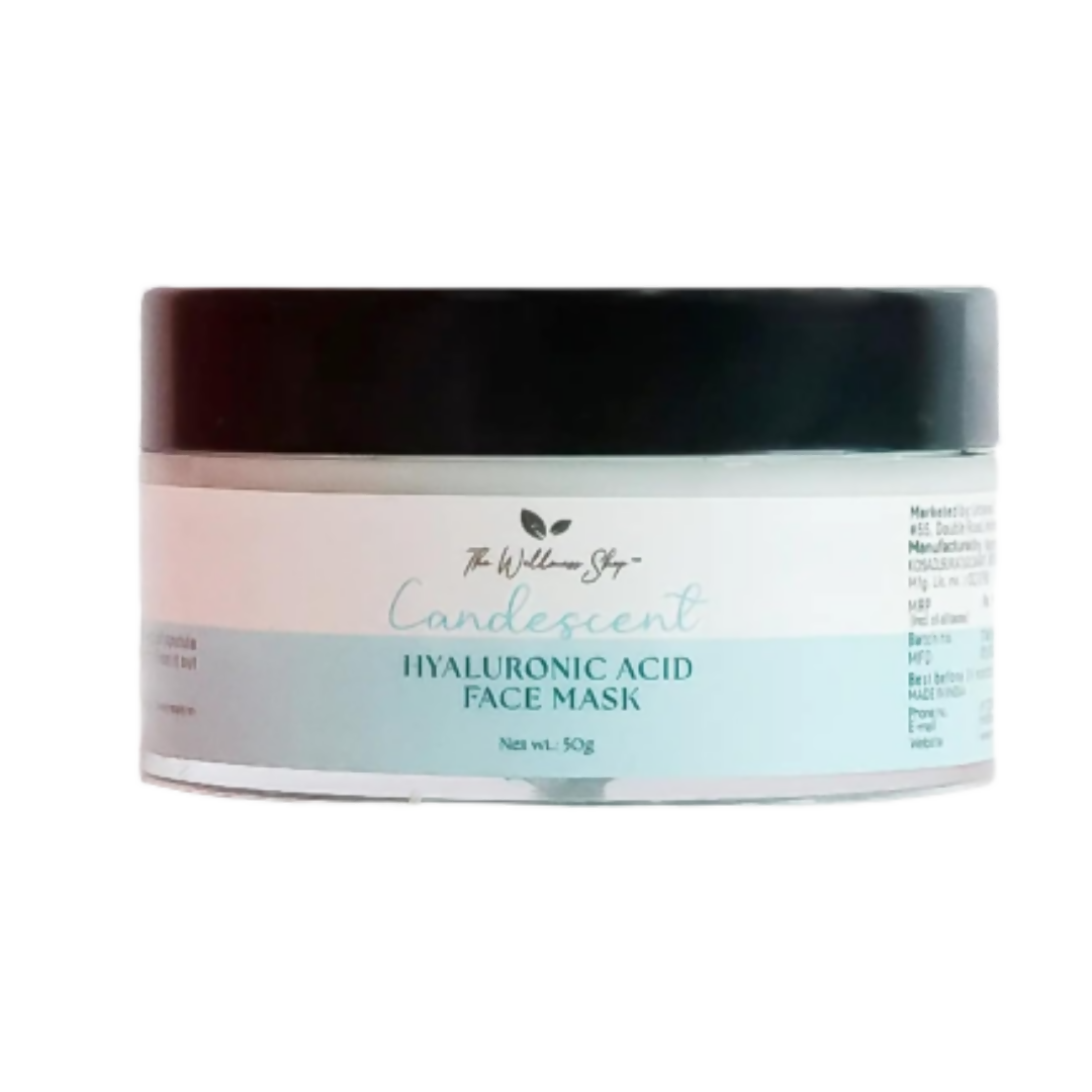The Wellness Shop Candescent Hyaluronic Face Mask | Grocsy