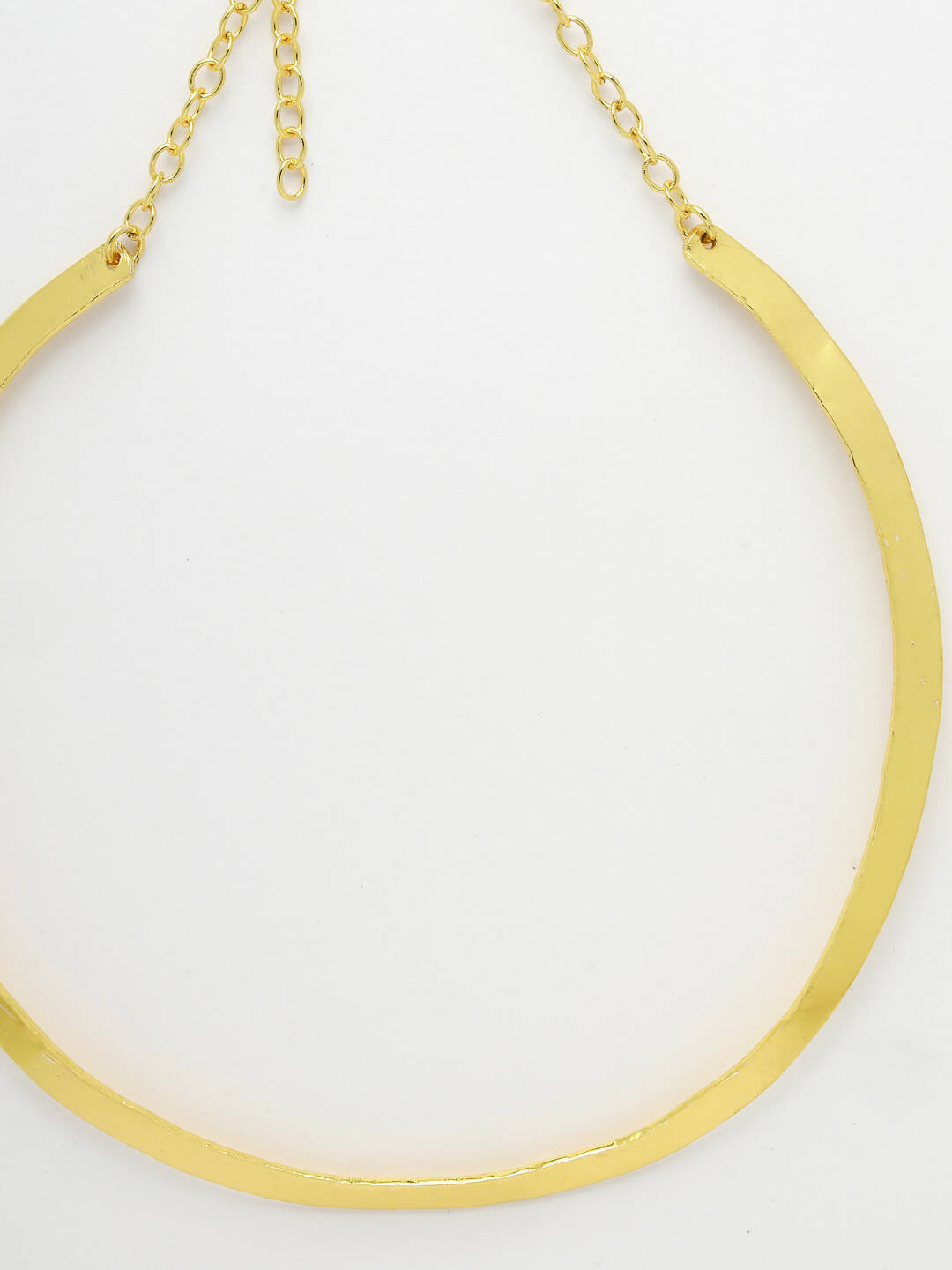 NVR Women Gold-Polished Choker Necklace | Grocsy