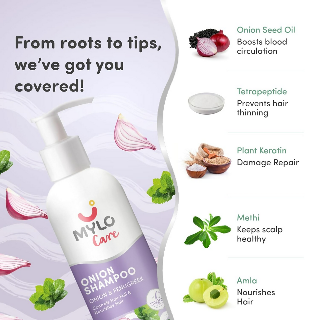 Mylo Care Anti Hair Fall Shampoo | Grocsy