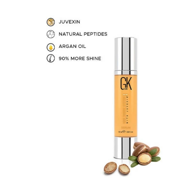 GK Hair Taming Serum With Argan Oil & Juvexin Keratin | Grocsy