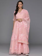 Ahalyaa women's wear Traditional wear lehenga choli - Pink | Grocsy