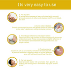 Earthbaby 100% Natural Origin Wood Cold Pressed Castor Oil | Grocsy