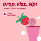 PLIX The Plant Fix Glowy Skin Effervescent Tablets - Strawberry | Grocsy