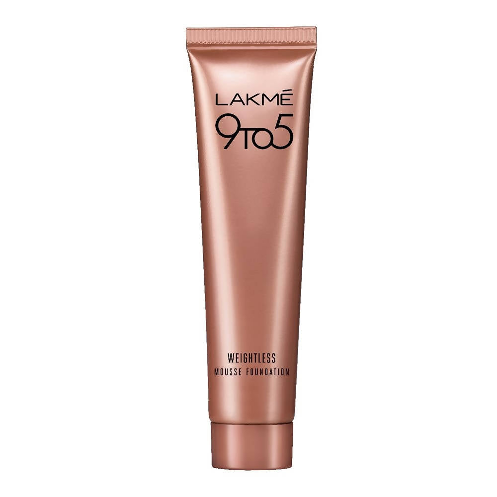 Lakme 9 to 5 Weightless Mousse Foundation - Rose Ivory | Grocsy