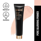 Lakme Unreal Blur Perfect Face Primer, Mattifies & Blurs Pores | Grocsy