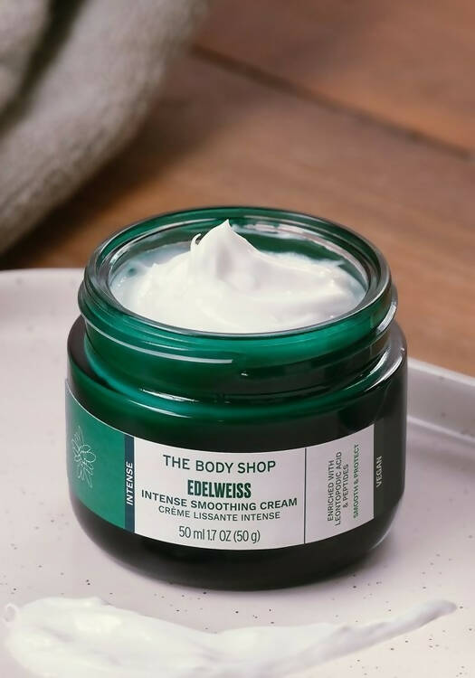 The Body Shop Edelweiss Intense Smoothing Day Cream | Grocsy