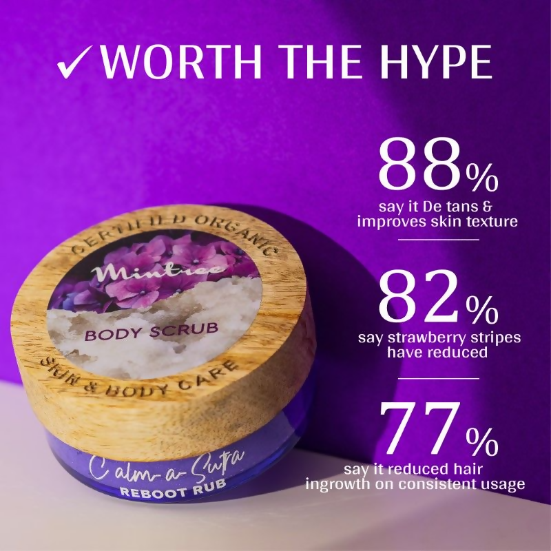 Mintree Calming Sugar Body Scrub | Grocsy