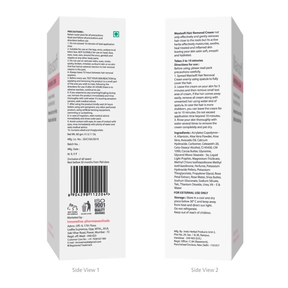Maxisoft Hair Removal Cream | Grocsy
