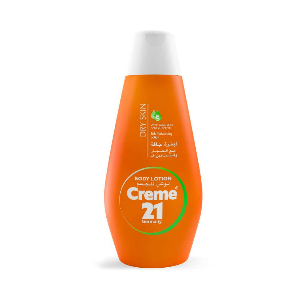 Creme 21 Body Lotion for Dry Skin with Aloe Vera & Vitamin E | Grocsy