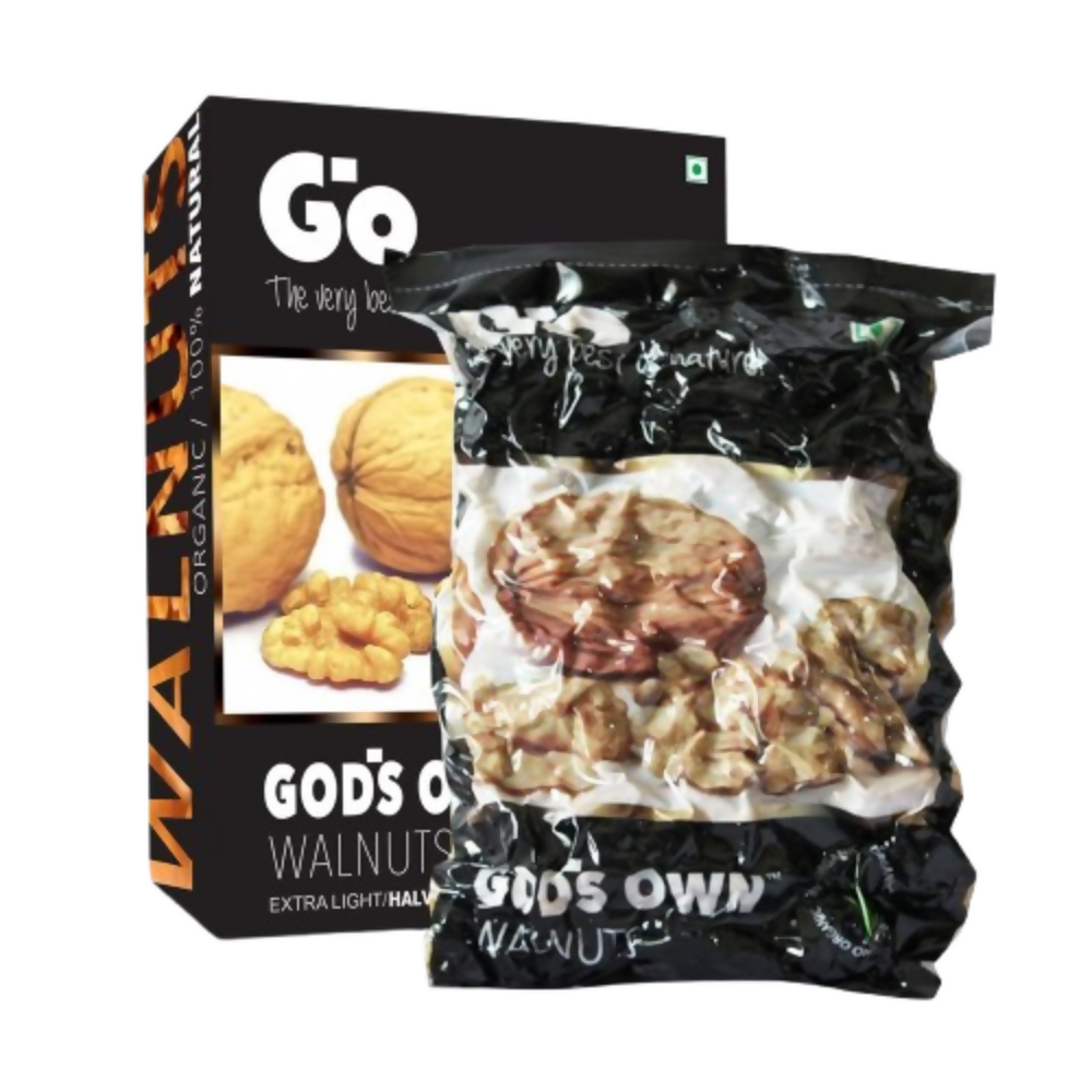Go Organic Kashmiri Extra Light Halves Walnuts Kernels | Grocsy