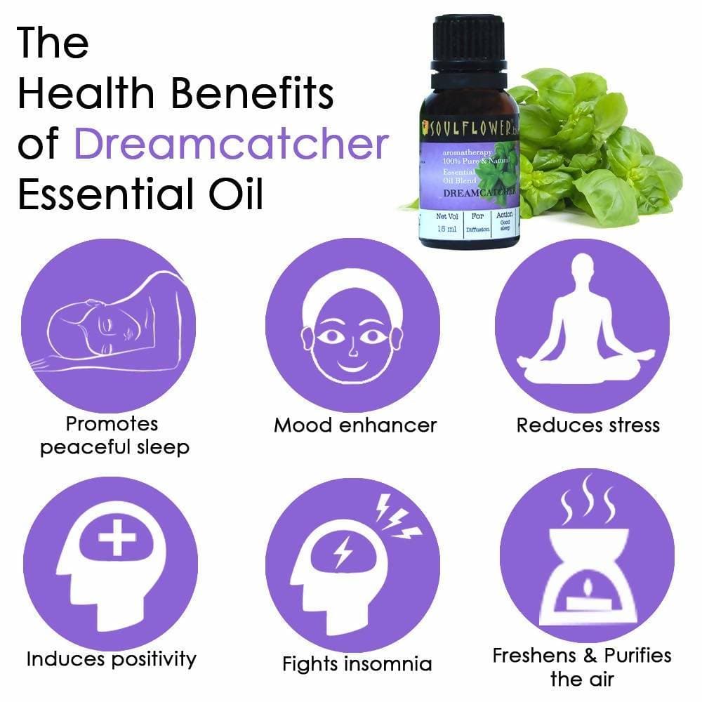 Soulflower Essential Oil Blend Dreamcatcher | Grocsy
