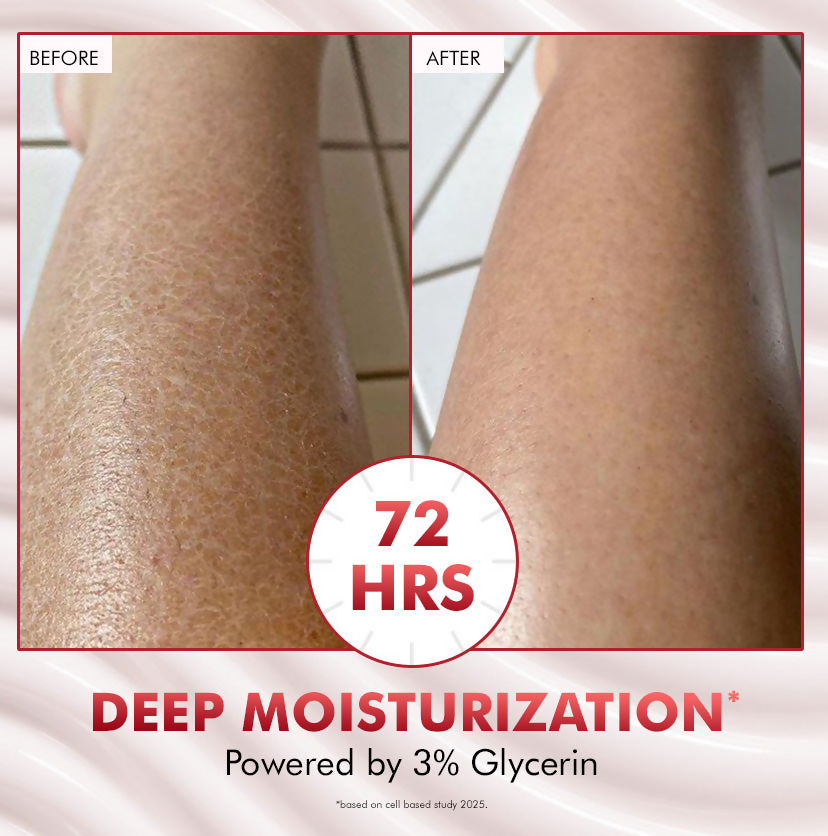 mCaffeine 11% AHA-BHA Skin Smoothening Strawberry Body Lotion | Grocsy
